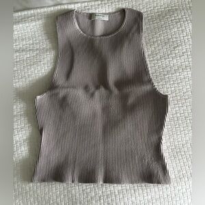 Babaton Sculpt Knit Racer Tank